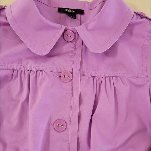 Style & Co. Short Sleeve Jacket - Picture 12 of 13
